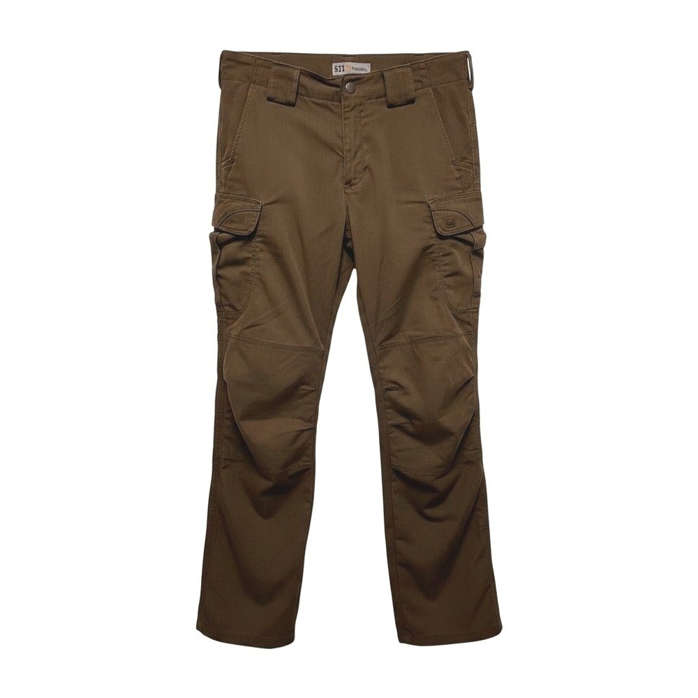 5.11 Tactical Women Brown Ripstop Cargo Pants Size 10 Long Utility Workwear